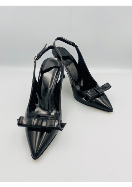 Mıley Fiyonk Detaylı 9cm Topuklu Kadın Topuklu Ayakkabı modelleri