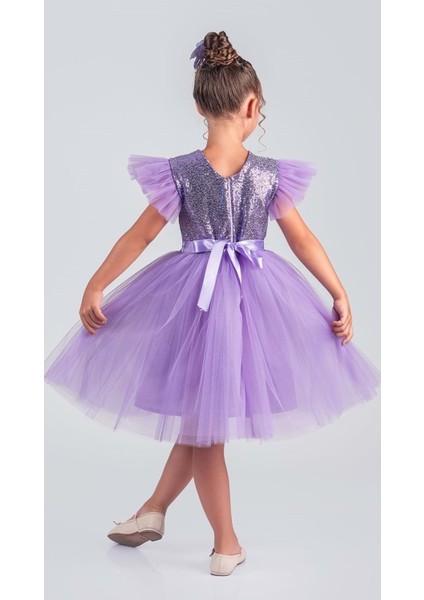 Tüllü Kız Çocuk Kpl Elbise MNK0526 fırsatları