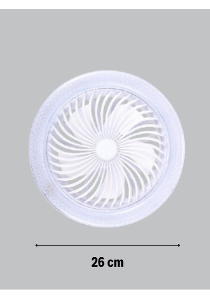 Hzr Fanlı Uzaktan Kumandalı LED Ampul E27 40W fırsatları