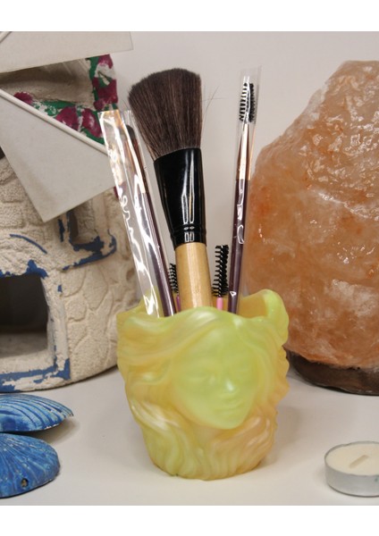 El Yapımı Epoksi Reçine Şık Tasarım Saksı/dekoratif Objeler (Çiçeksiz) - Kadın Emeği