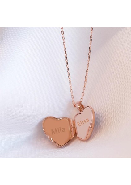 Rose Gold Kaplama Nazar Boncuklu Açılır Kapanır Isim Yazılabilen Gümüş Kolye fiyatları