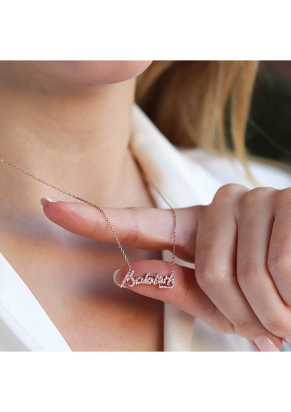 Atatürk Imzalı Rose Gold Kaplama Gümüş Kolye fiyatları