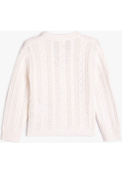 Basic Triko Hırka V Yaka Uzun Kollu Düğme Kapamalı fiyatları