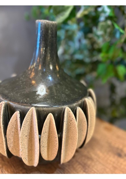 Vitale Seramik Füme Summer Şişe 25*25*28 cm AK.KD0003 modelleri