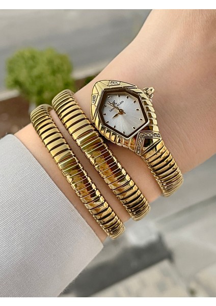 Ayarlanabilir Kordon Yılan Modeli Kadın Kol Saati fiyatları