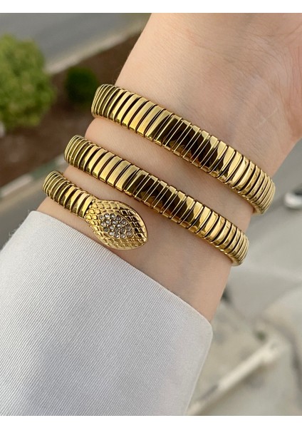 Ayarlanabilir Kordon Yılan Modeli Kadın Kol Saati fırsatları