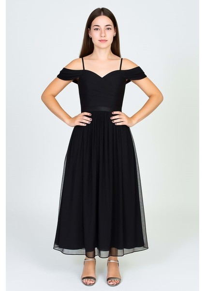 Dilina Kız Çocuk Şifon Abiye M00747 fiyatları