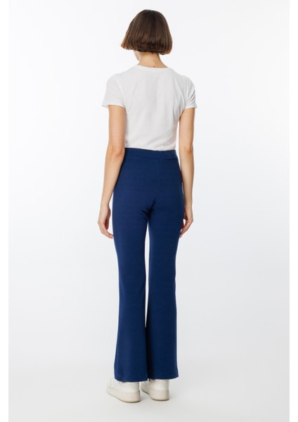 Siyah Yüksek Bel Ispanyol Paça Toparlayıcı Tayt fırsatları