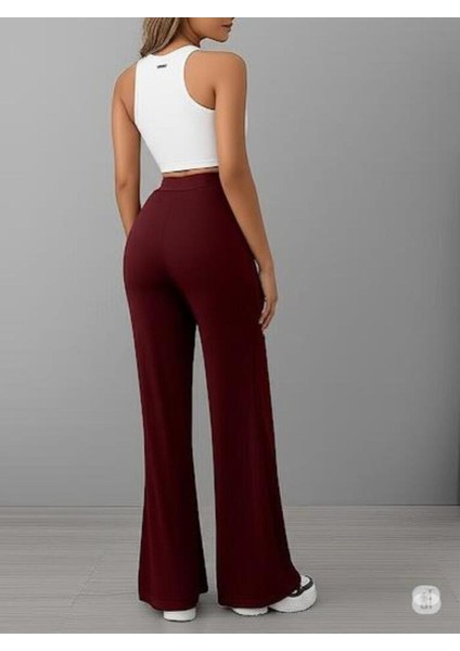 Scuba Krep Ispanyol Paça Tayt modelleri