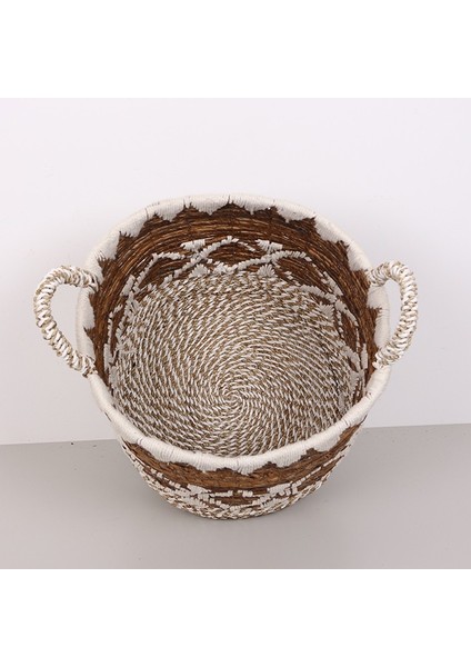 Mylamp Bodrum 36X33X42 Cm. Doğal Abaka El Yapımı Sepet L - modelleri