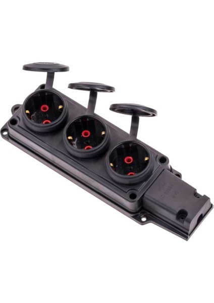 BY10-105 1X16A Monofaze Kauçuk 3'lü Grup Priz IP44 fiyatları
