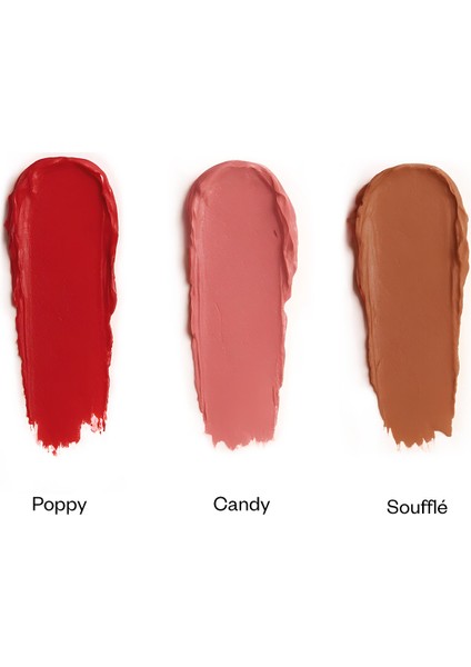 Allık Ruj Göz Farı Kiss&blush 3lü Set Metal Kutu I Makyaj Makeup | Stick | Seramid Skualen Vitamin E fırsatları