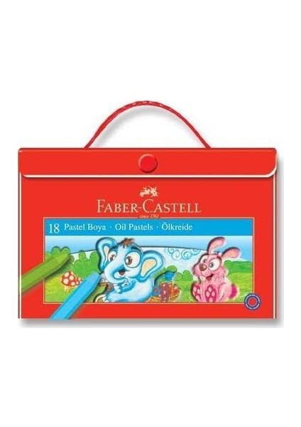 Çantalı Pastel Boya 18 Renk