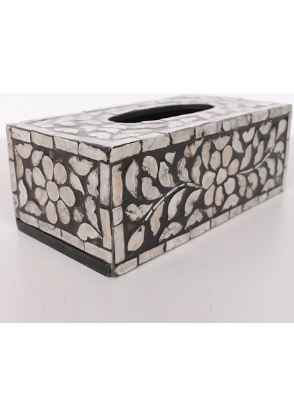 Mylamp Anita Sedefli Dikdörtgen Peçetelik 23X12X8,5 cm modelleri