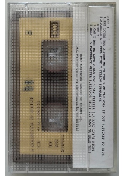 A Collection Of Beatles Oldies Kaset (Orjnal Dönem Kağıt Baskı Kaset) fiyatları