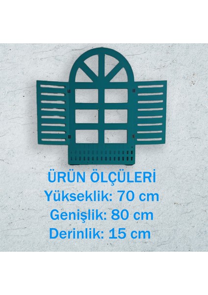 Alaçatı Penceresi Duvar Dekoru