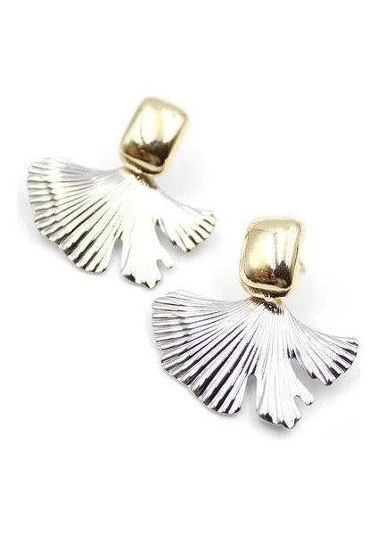 Mantar Küpe - Gümüş