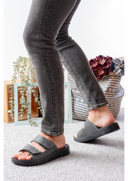 Günlük Rahat Anatomik Yumuşak Taban Şık Cırtlı Erkek Dış Mekan Terlik fiyatları