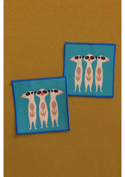 2’li Dijital Baskılı Nakış Detaylı Kokteyl Peçete Ds3 fiyatları