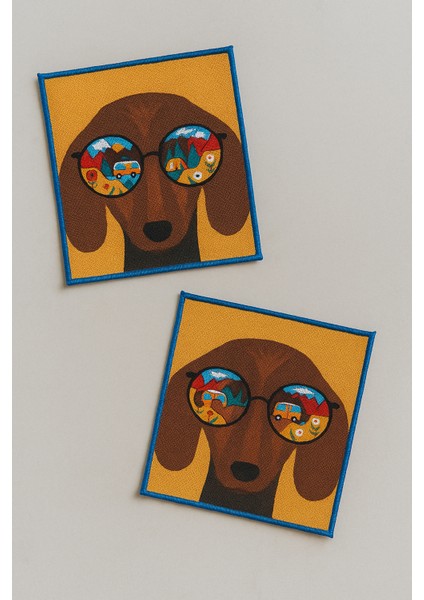 2’li Dijital Baskılı Nakış Detaylı Kokteyl Peçete DS19 fiyatları