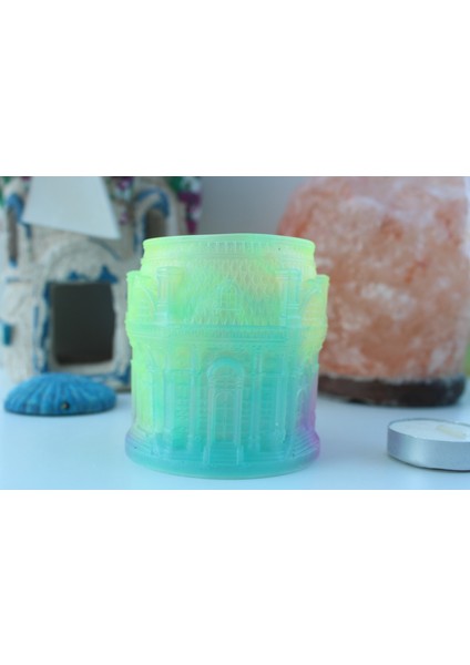 El Yapımı Epoksi Reçine Şık Tasarım Saksı/dekoratif Objeler (Çiçeksiz) - Kadın Emeği