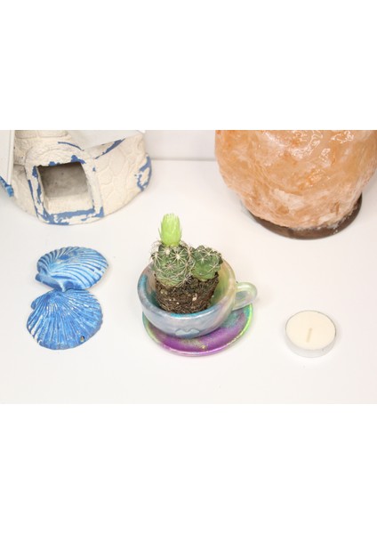 El Yapımı Epoksi Reçine Şık Tasarım Saksı/dekoratif Objeler (Çiçeksiz) - Kadın Emeği fiyatları