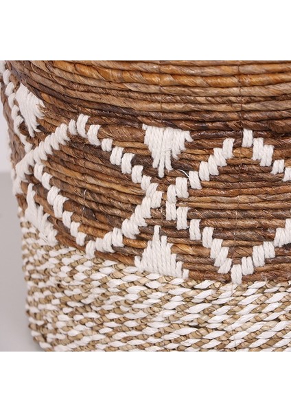 Mylamp Bodrum 42X38X48 Cm. Doğal Abaka El Yapımı Sepet Xl - fırsatları