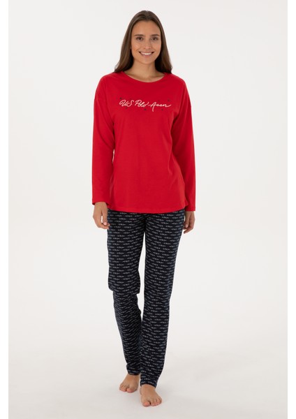 Kadın Kırmızı Pijama Takım 50318886-VR030