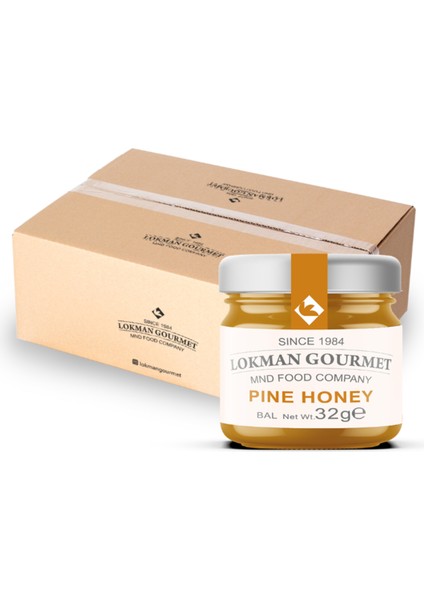 Gourmet Organik Çiçek Balı Cam Kavanoz 32 gr x 50 Adet