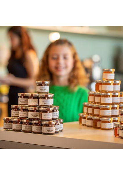 Gourmet Organik Çiçek Balı Cam Kavanoz 32 gr x 50 Adet indirimleri