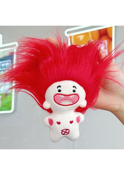 Jitterbug Sevimli Kızarmış Pamuklu Bebek Komik Eksik Dişler Ba Bebek Bebek Bebek On Iki Takımyıldızları Bebek Kolye Anahtarlık (Yurt Dışından)