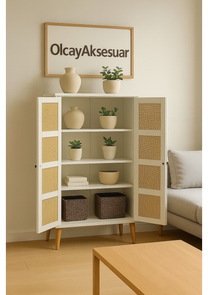 Çok Amaçlı Kiler Dolabı Ayakkabılık Eşya Dolabı Hasır Dolap modelleri