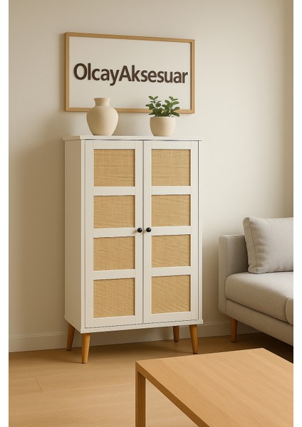 Çok Amaçlı Kiler Dolabı Ayakkabılık Eşya Dolabı Hasır Dolap fırsatları