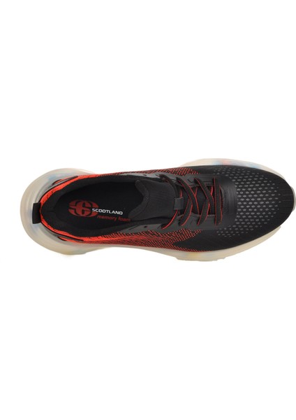 Siyah Turuncu Memory Foarm Erkek Spor Ayakkabı 152-14595 M fırsatları