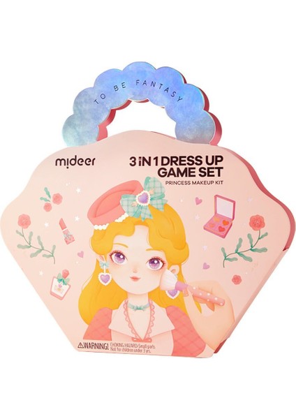 3ü 1 Arada Moda Gösterisi Oyunu Seti - Prenses