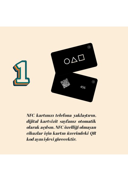 Squid Game Nfc Dijital Kartvizit fiyatları