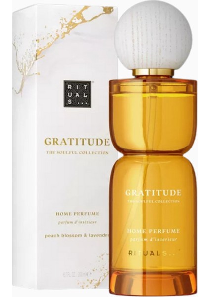 The Soulful Collection Gratitude Ev Parfümü 200 Ml, Şeftali, Lavanta ve Vanilya ile
