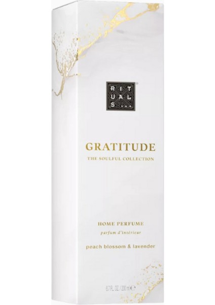 The Soulful Collection Gratitude Ev Parfümü 200 Ml, Şeftali, Lavanta ve Vanilya ile fırsatları