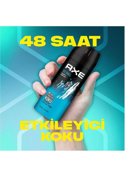 Axe Ice Chill Erkek Deodorant Sprey 150 ml fırsatları