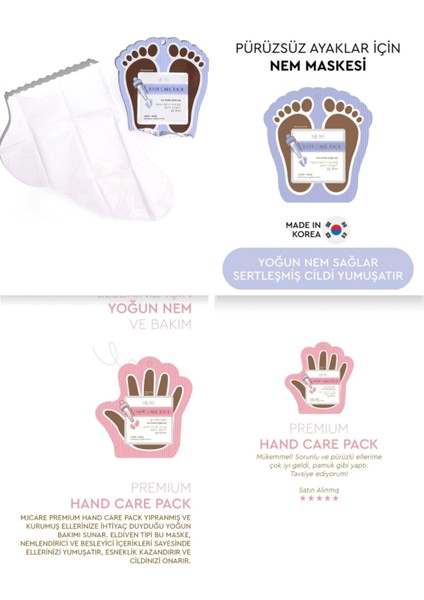 Mjcaare Yoğun Nemlendirici El-Ayak Bakım Seti