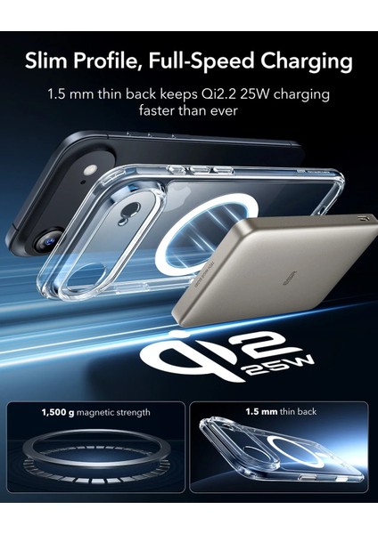 Apple iPhone 17 Air Kamera Kontrol Koruma Butonlu Classic Hybrid Magsafe Kapak + Cam Hediyeli Set indirimleri