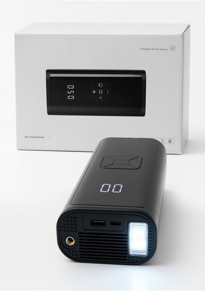 EG-216 | Taşınabilir Dijital Hava Kompresörü | 150 Psı | LED Işıklı | Otomatik Durdurma | USB Şarjlı | Araba-Bisiklet-Motosiklet-Top Için Uygun fiyatları