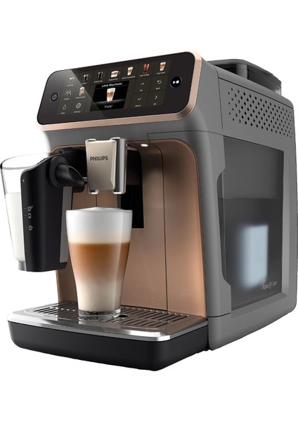 Tam Otomatik 5500 Serisi Espresso Makinesi, 20 Sıcak ve Soğuk Mükemmel Içecek Espresso, Sütlü Latte, Cappuccino vb +1kg kahve