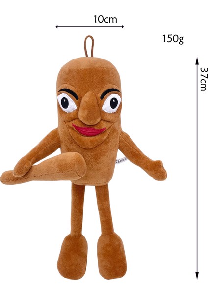 Tungtungsahur ve Tralalo Yamaha Sutra Köpekbalığı El Kuklası Peluş Bebek Stokta (Yurt Dışından)