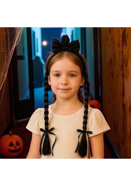 Halloween Wednesday Saçı AST6766