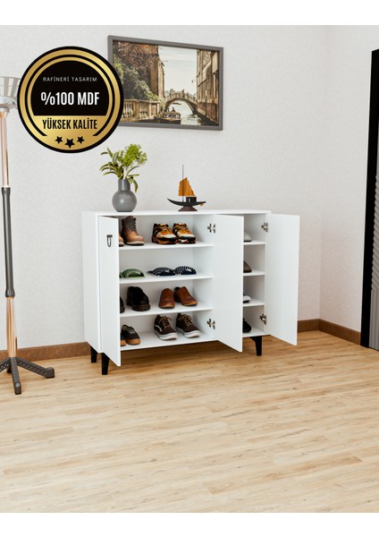 DF08102B Mdf Ayakkabılık Antre Hol Çok Amaçlı Dolap Ayakkabı Dolabı modelleri