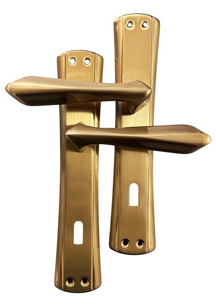 Keops Kapiçino Oda Kapı Kolu-Kolay Montaj, Iç Kapı Kolu, Modern Kapı Kolu (1 Takım)