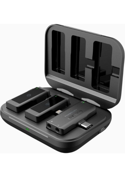 Mfi Çift Kablosuz Lavalier Mikrofon, Lightning/type-C, 12 Saat fiyatları