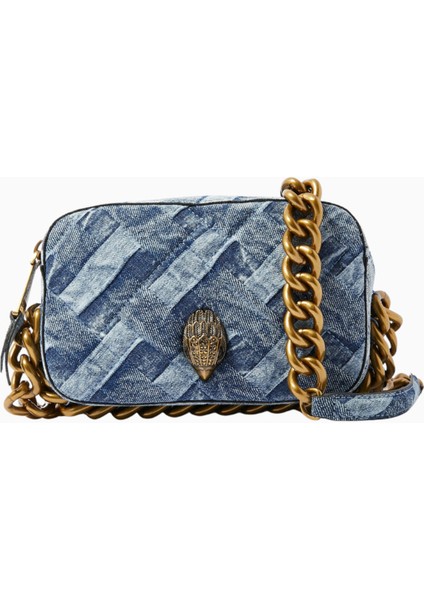 Kensington Small Camera Bag Denim Çanta