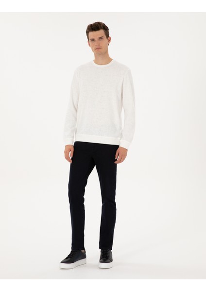 Erkek Ekru Regular Fit Sweatshirt 50313944-VR019 fırsatları